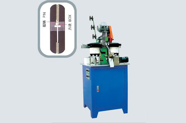 Auto Pin and Box Attach Machine for Metal Zippers(TYM-203M)