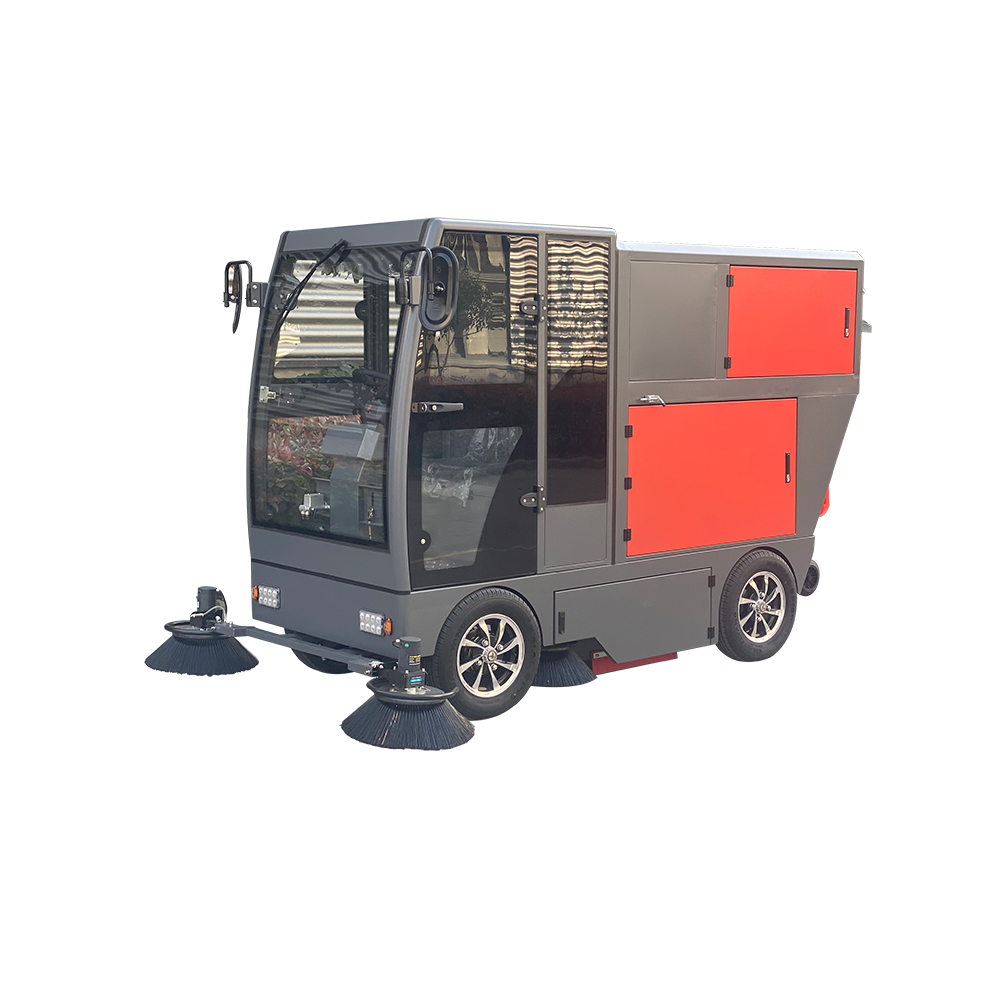 電動(dòng)四輪掛桶掃地車