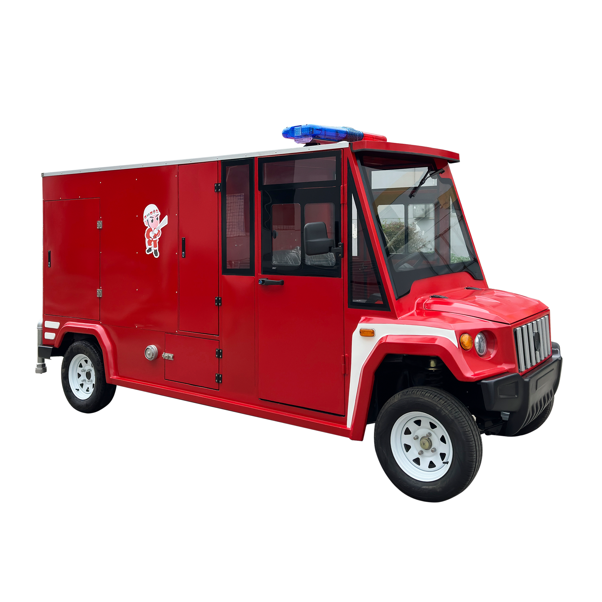 電動四輪消防車